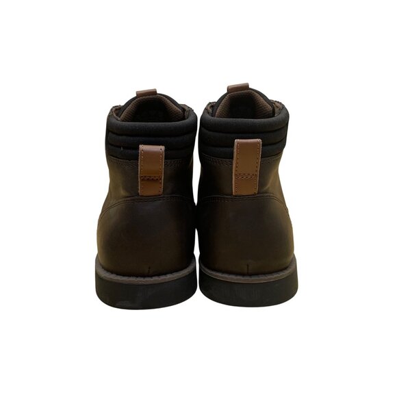 Dr. Scholls Men’s Brown Faux Leather Lace-Up Syndicate Ankle Boots Size 11M main image 3